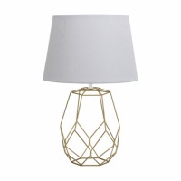 Distribuidor - Lâmpadas Diversas | Sobre Mesas Decoração | SOBREMESA LABEO 1XE27 ORO 51.5X33X33 CM Ref: 134571029